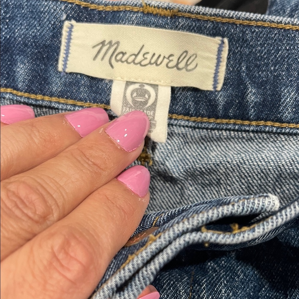 Madewell Classic Denim Jeans in Blue